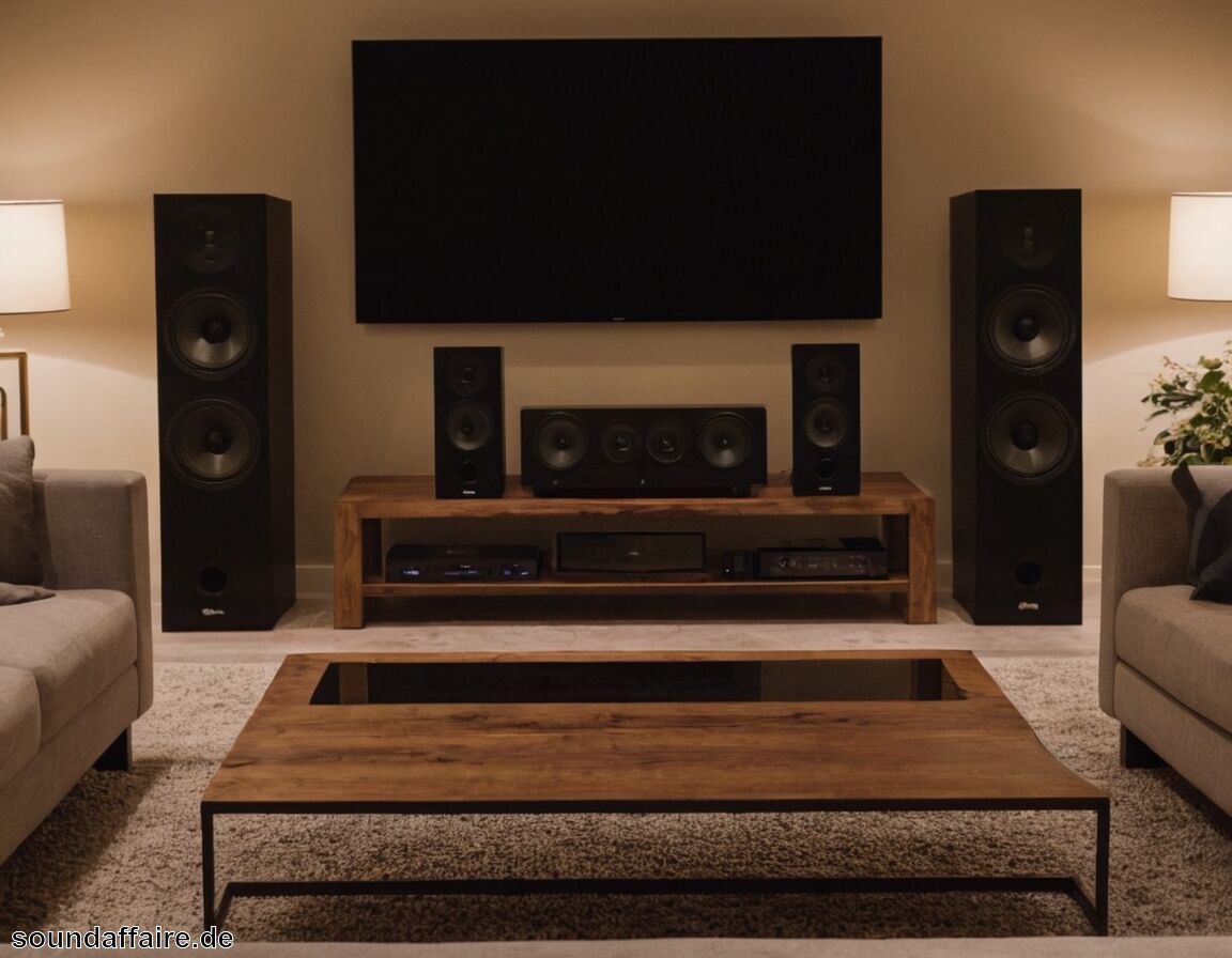 Center-Lautsprecher für Dialoge und Stimmen - Wie funktioniert ein 5.1 Soundsystem?