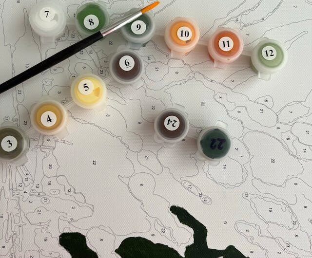 Malen nach Zahlen als Geschenkidee – Kreative Überraschung mit Mehrwert